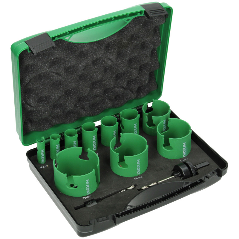 Coffret Complet 10 Scies Trépan Ø16 À 76Mm Carbure