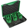 Coffret Complet 10 Scies Trépan Ø16 À 76Mm Carbure