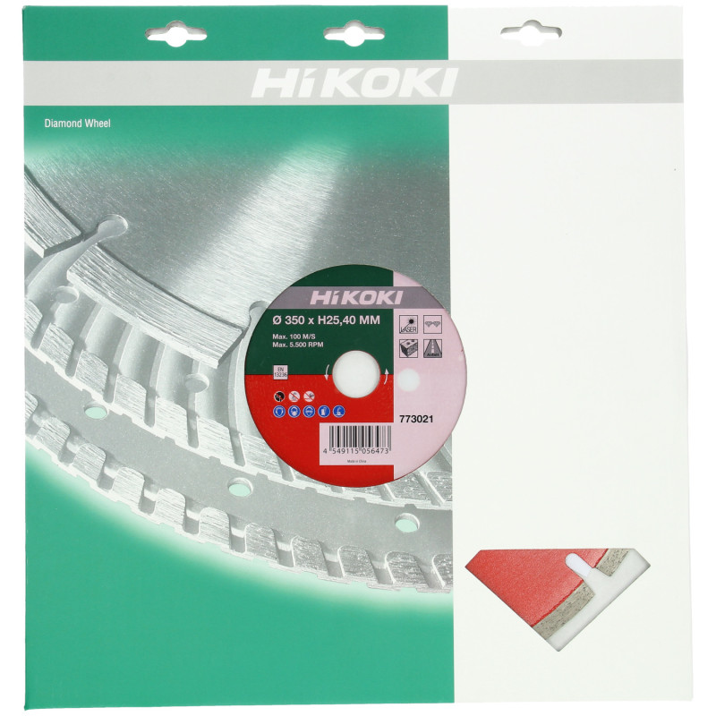 Disc Diamant Ø350X25,4X10 - Asphalte Standard Laser - Mtx Tendres & Abrasifs