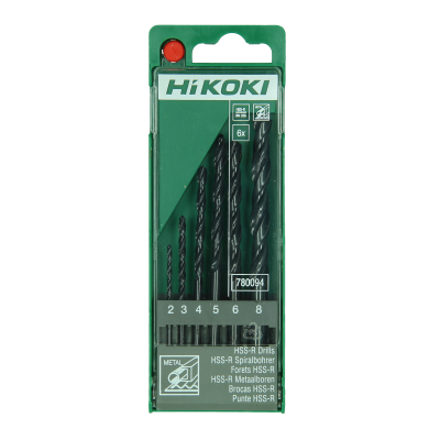 Coffret De 6 Forets Métaux R Din 338