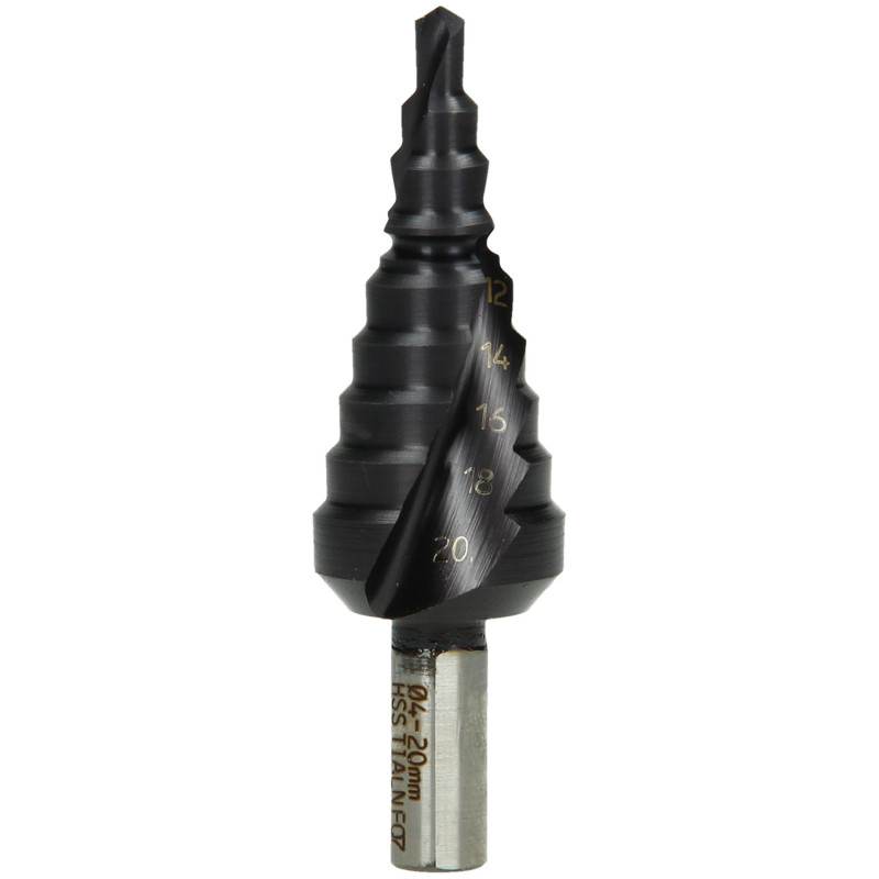 Foret Hélicoïdale Pour Tôle HSS Tialn Ø 4 - 20