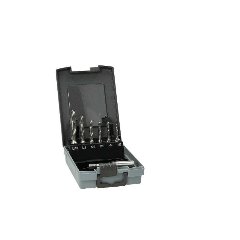 Set De 7 Forets Combinés M3/M4/M5/M6/M8/M10