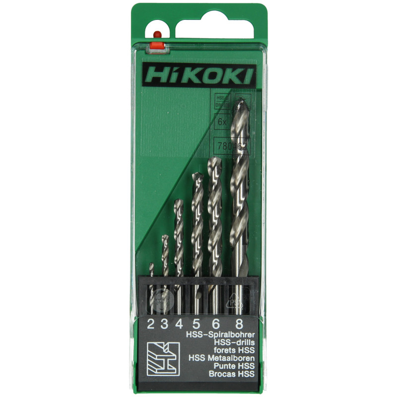 Coffret Forets Métaux G Din 338 ( 6 Pcs.)