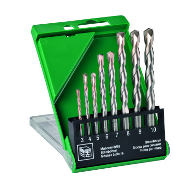 Set De Forets Maçon. 3/4/5/6/7/8/9/10 mm 2T