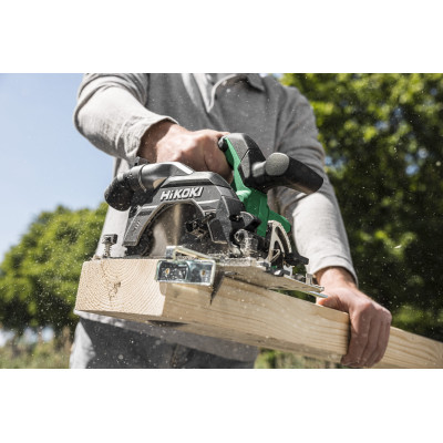 Scie Circulaire Ø165 Cap.66 - Multivolt 36V Brushless - Raccord Aspi Rotatif -