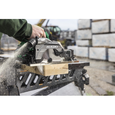 Scie Circulaire Ø165 Cap.66 - Multivolt 36V Brushless - Semelle Adaptrail- Racc