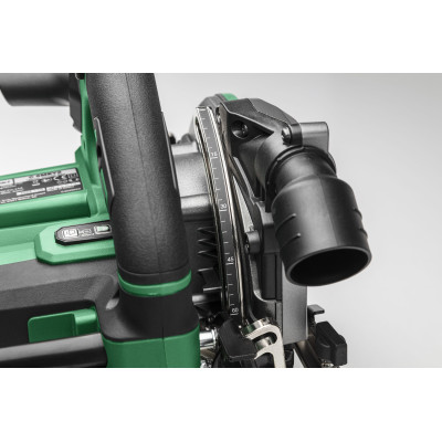 Scie Circulaire Ø165 Cap. 66 1050W Brushless - Frein Moteur - Raccord Aspi Rot