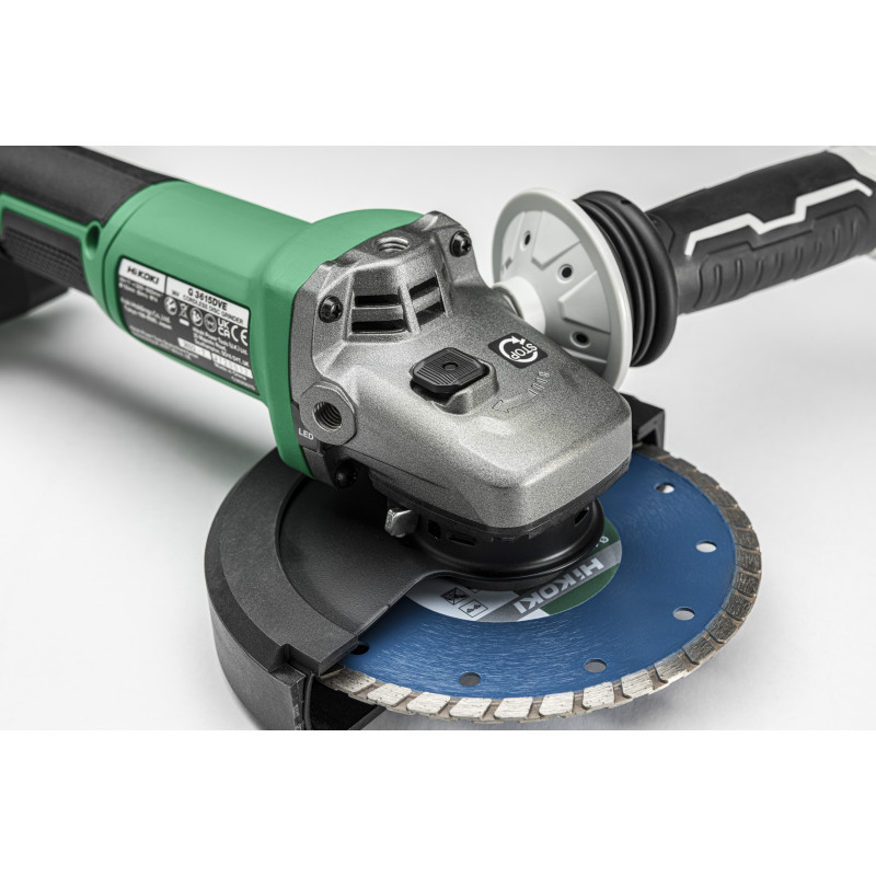 Meuleuse Ø150 Multivolt 36V Brushless - Vit.Var.- Frein - Inter.Autobloquant - L