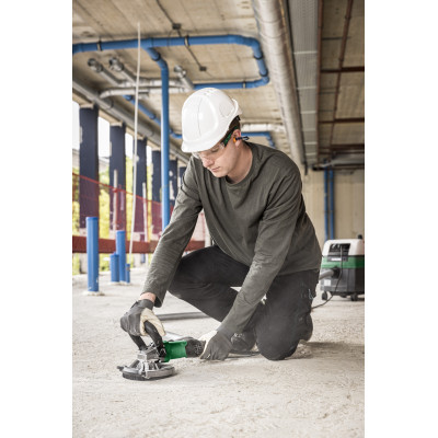 Surfaceuse Béton Ø125 - 1900W -Variateur Vitesse - Antiredém. - 1 Meule Diamant