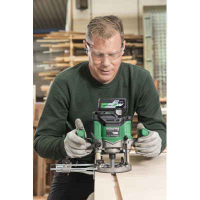 Défonceuse Multivolt 36V Brushless - Pince 12Mm - Vit.Var. - Frein - LED - No Ba