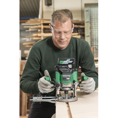 Défonceuse Multivolt 36V 2,5Ah Brushless - Pince 12Mm - Vit.Variables - Frein -