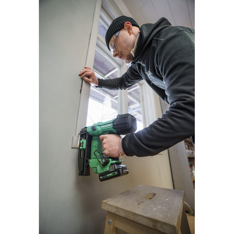 Cloueur Finition 25-65Mm - 18V Brushless  Brads Droits Gauge 16 - No Batt./No