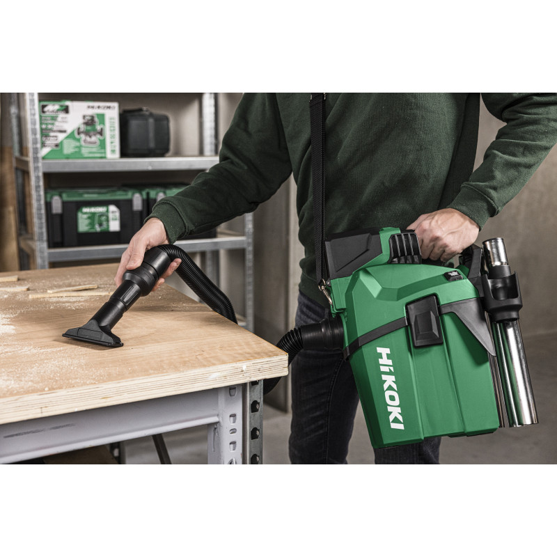 Aspirateur 18V - Cuve 6 L - Eau (3,5L) Et Poussière (5,1L) - Classe L - Filtre