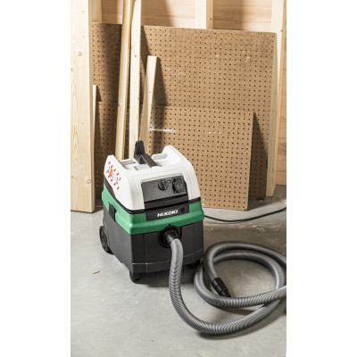 Aspirateur 1400W 4,38M3/Min Cuve 25L Poussière 20L/Eau 15L - Classe L - Nettoyag