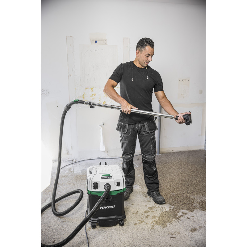 Aspirateur 1200W 4,2M3/Min Cuve 30L - Poussière/Eau Classe M - Nettoyage Filt