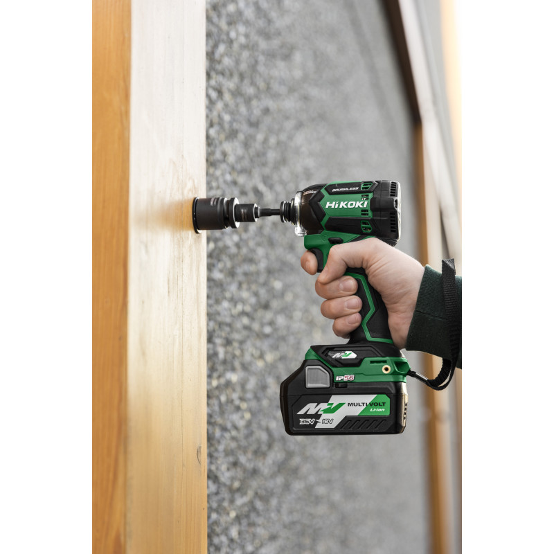 Visseuse À Choc 215Nm Multivolt 36V 2,5Ah Brushless IP56 Triple Hammer - Hitca