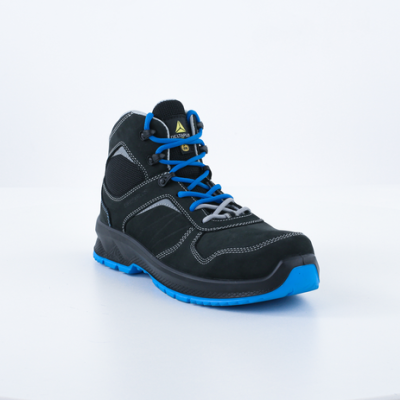 Chaussure Haute - Cuir - Fleur - Semelle : Pu/2D Ch Haute Alpino S3S Noire 36 No