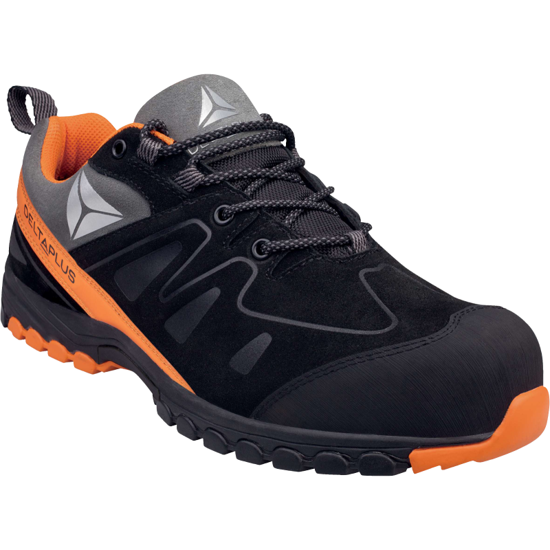 Chaussure Basse - Cuir - Croûte-Velours - Semelle : Eva/Nitrile Ch. Basse Brookl