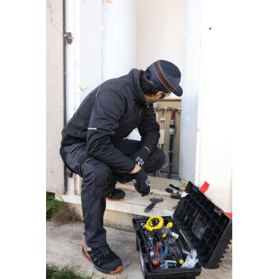 Chaussure Basse - Cuir - Croûte-Velours - Semelle : Eva/Nitrile Ch. Basse Brookl