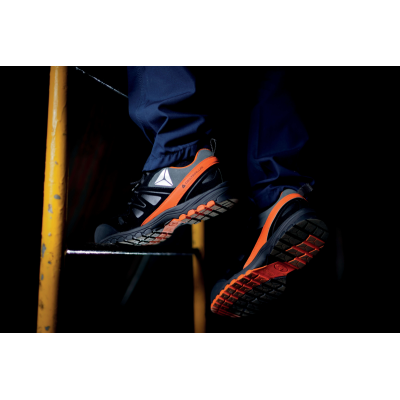 Chaussure Basse - Cuir - Croûte-Velours - Semelle : Eva/Nitrile Ch. Basse Brookl