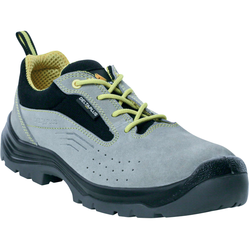 Chaussure Basse - Cuir - Croûte-Velours - Semelle : Pu/2D Ch Basse Cinto S1Ps Gr