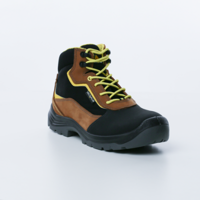 Chaussure Haute - Textile - Croûte De Cuir Enduit Pu - Cuir Vachette - Enduit Pu