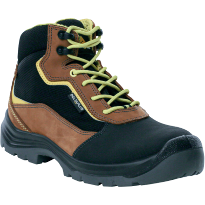 Chaussure Haute - Textile - Croûte De Cuir Enduit Pu - Cuir Vachette - Enduit Pu