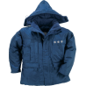 Parka Grand Froid - Sergé 85% Polyester 15% Coton Veste Laponie2 Bleu L Bleu Mar