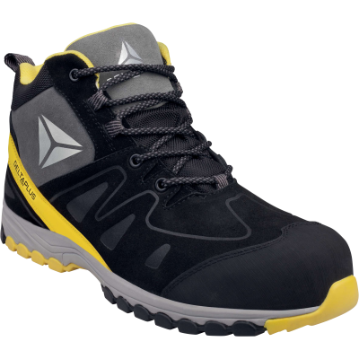 Chaussure Haute - Cuir - Croûte-Velours - Semelle : Eva/Nitrile Ch.Haute Manhatt