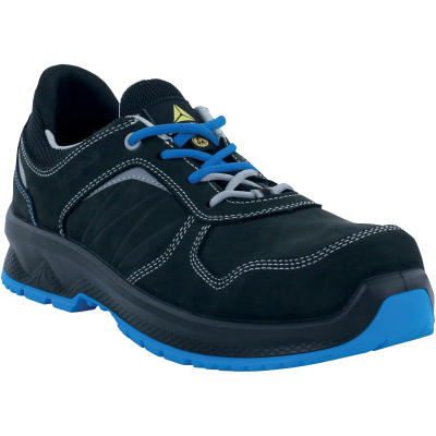 Chaussure Basse - Cuir - Fleur - Semelle : Pu/2D Ch Basse Rossi S3S Noire 38 Noi