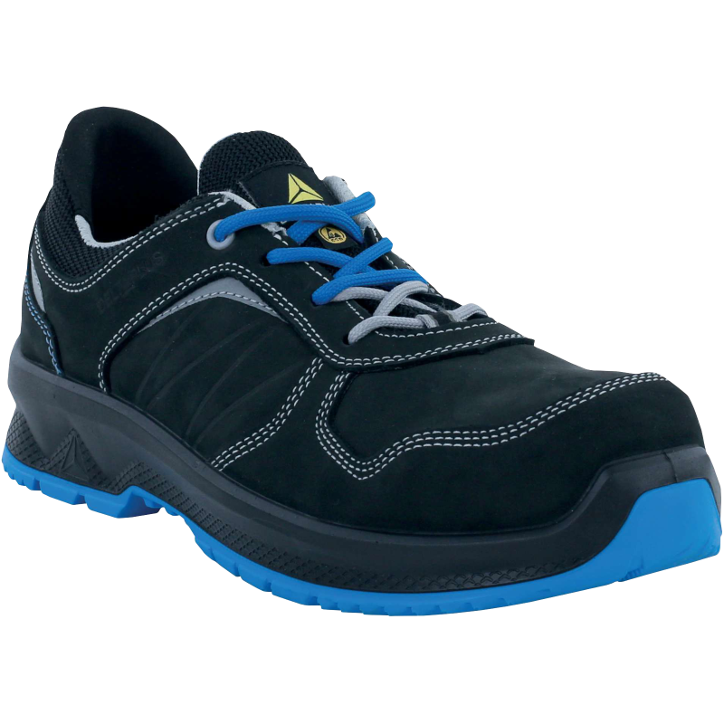 Chaussure Basse - Cuir - Fleur - Semelle : Pu/2D Ch Basse Rossi S3S Noire 47 Noi