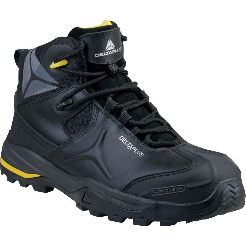 Chaussure Haute - Cuir - Fleur-Déperlant - Semelle : Pu/Nitrile Ch.Haute Tw402 S