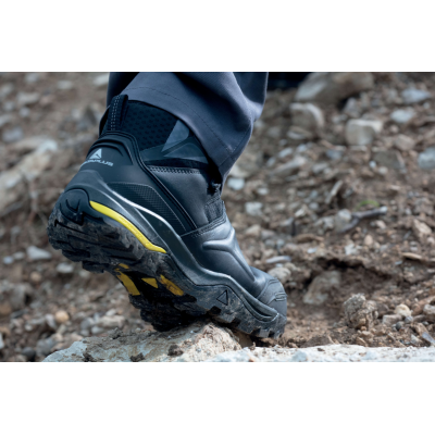 Chaussure Haute - Cuir - Fleur-Déperlant - Semelle : Pu/Nitrile Ch.Haute Tw402 S