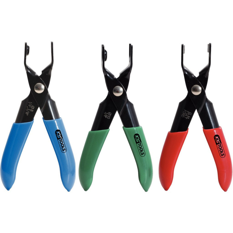 Jeu De 3 Pinces Pour Conduites De Carburant