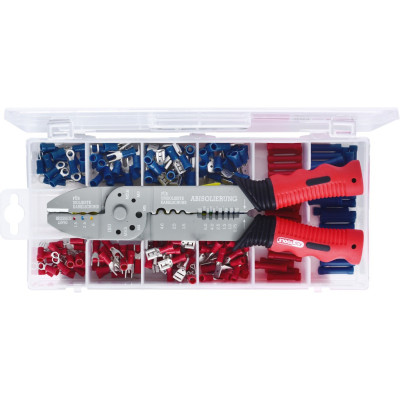 Coffret De Pinces À Sertir Standard Pour Cosses Pré-Isolées - 271 Pcs