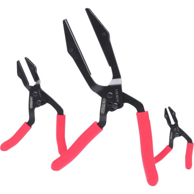 Jeu De 3 Pinces À Clamper Les Tuyaux, Auto-Ajustables Ø 20, 35, 74 mm