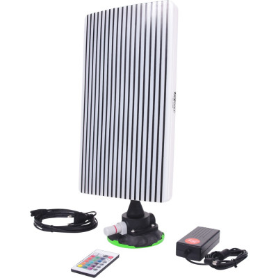 Miroir À Bosses Éclairé Sur Ventouse