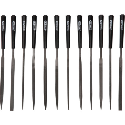 Jeu De 12 Limes À Aiguilles, L.145 mm