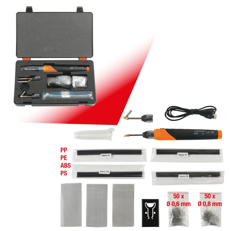 Coffret De Réparation Pour Pièces En Plastique Sur Batterie Rechargeable, 234 Pc
