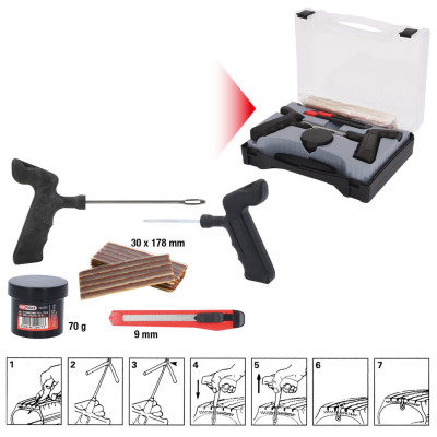 Kit De Réparation Pneus Tubeless Pl