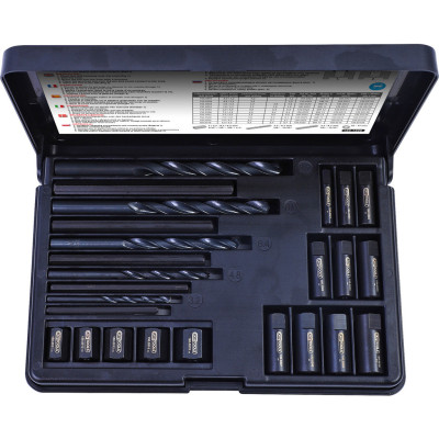 Coffret D'Extracteurs Pour Vis Et Écrous, 25 Pièces