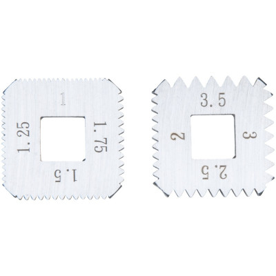 Jeu De 2 Mâchoires De Rechange 1 - 1,25 - 1,5 - 1,75 mm Et 2 - 2,5 - 3 - 3,5 mm