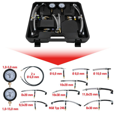 Coffret De Contrôle Basse Pression Des Carburants, 14 Pièces