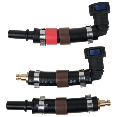 Jeu D'Adaptateurs, 3 Pcs 11,8 X 25 mm (Brun)