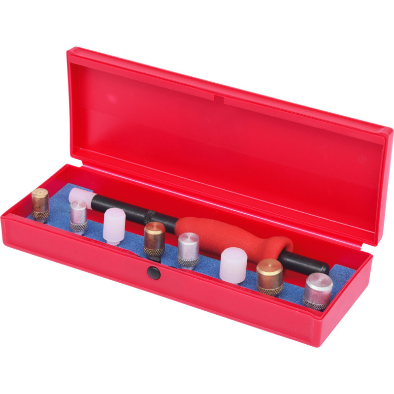 Coffret De Jets Sans Rebons À Poignée Grip, Avec 9 Embouts 10, 12 Et 14 mm