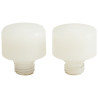 Lot De 2 Embouts Soft Punch Polyamide Ø 12Mm - Sachet -