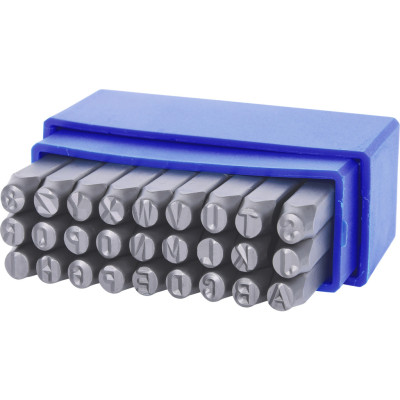 Jeu De 26 Lettres À Frapper Et Pointeau