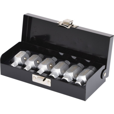 Coffret De 6 Embouts Pour Bouchons De Vidange, Entrainement 6 Pans 21 mm