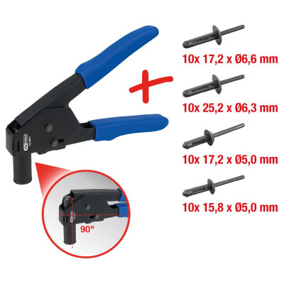 Pince À Riveter Avec Rivets Plastique