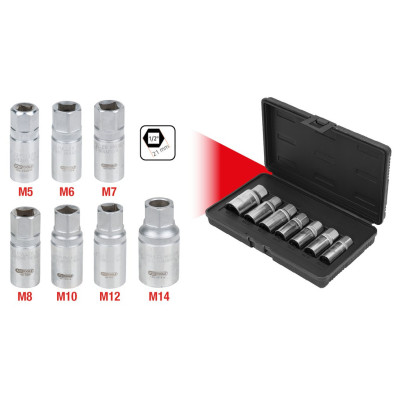 Coffret De Dégoujonneuse À Rouleaux, 7 Pcs